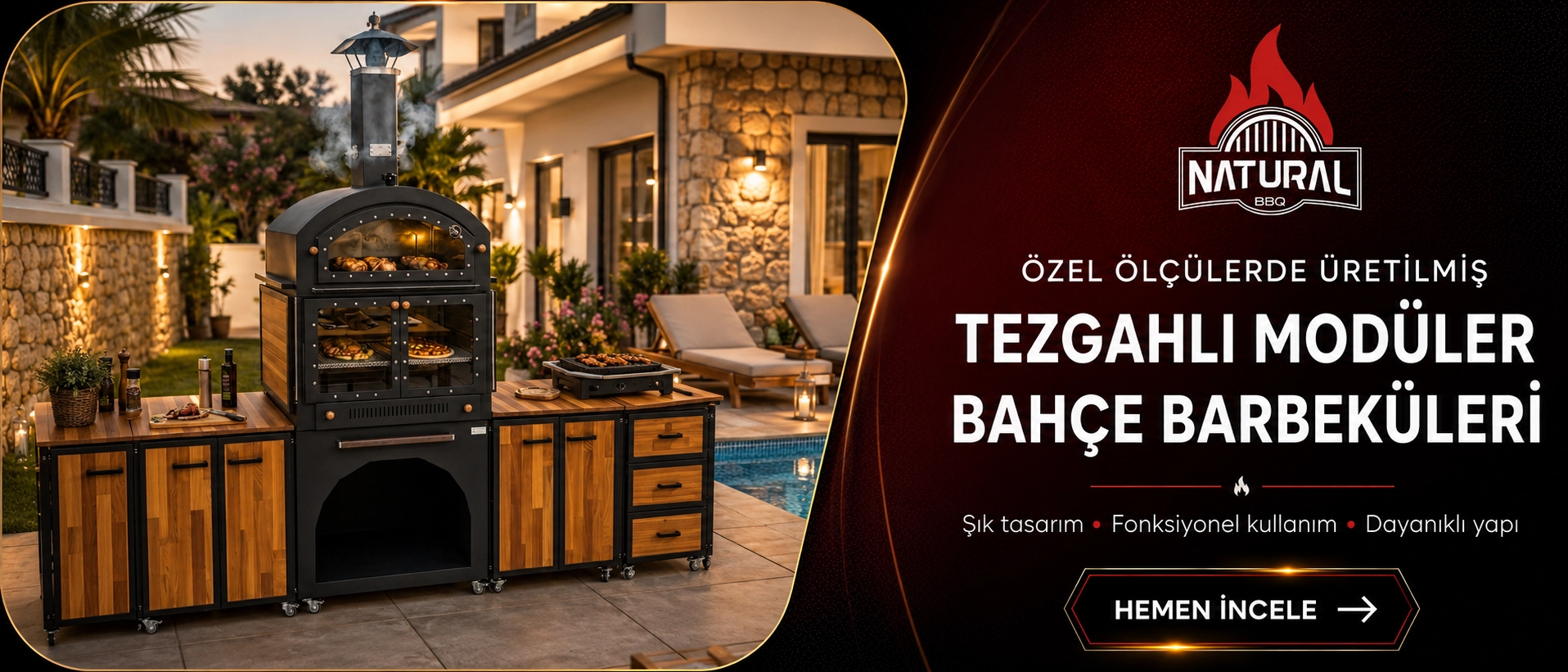 Konya Barbekü Kuzine Soba Şömine