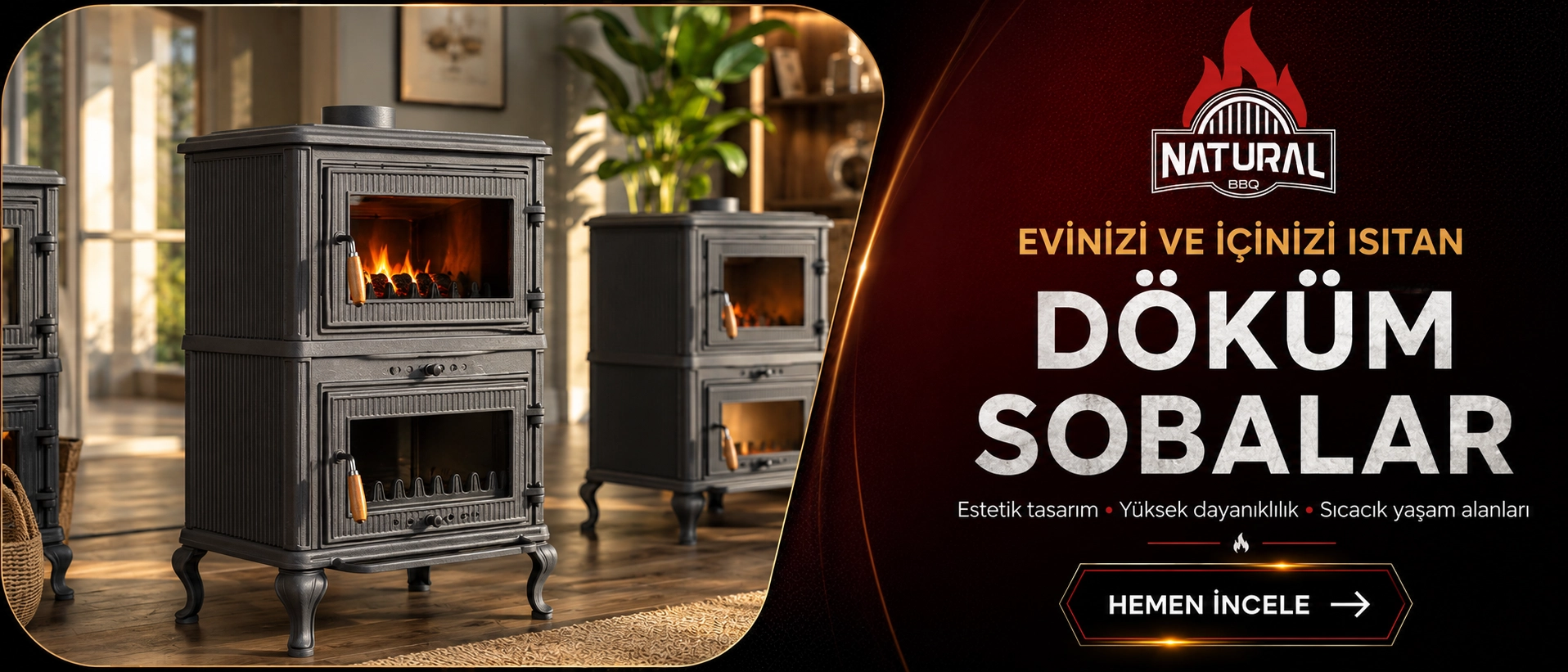 Konya Barbekü Kuzine Soba Şömine