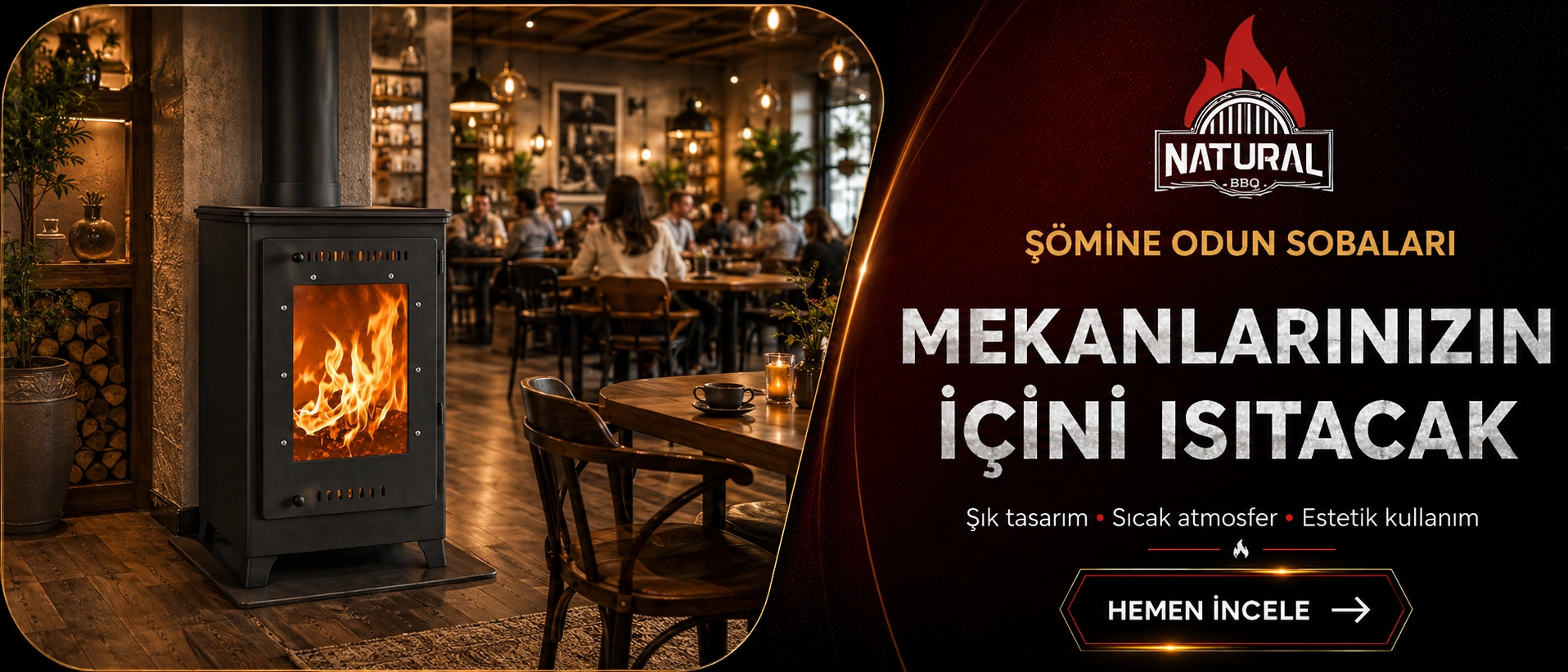 Konya Barbekü Kuzine Soba Şömine